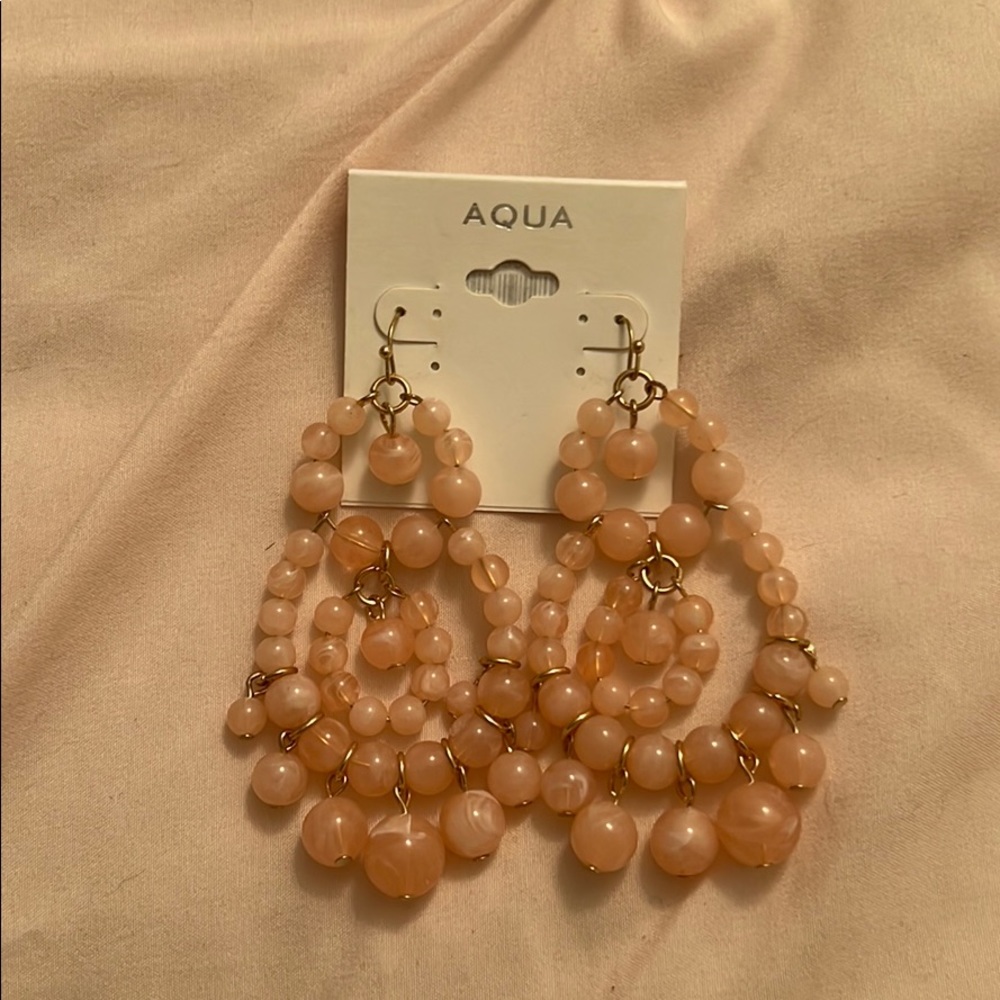 Pink Dangle Earrings